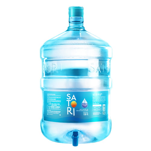 nước uống bình 19 lít Satori